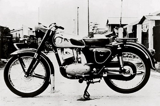 تاریخچه کاواساکی . موتورسیکلت Meihatsu، 1954