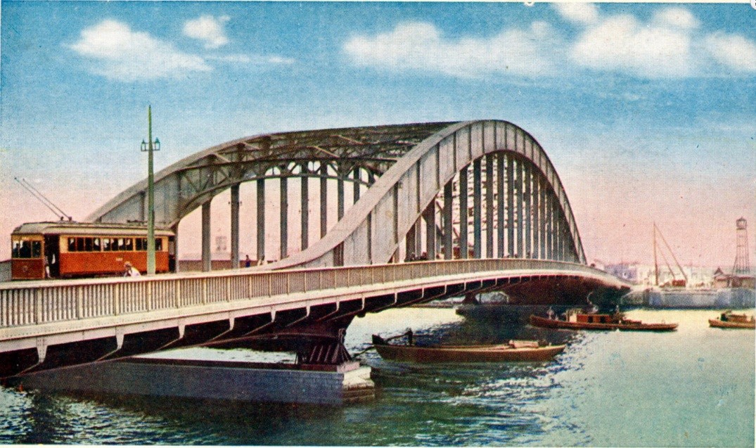 تاریخچه کاواساکی . پل ایتایباشی در توکیو، 1935